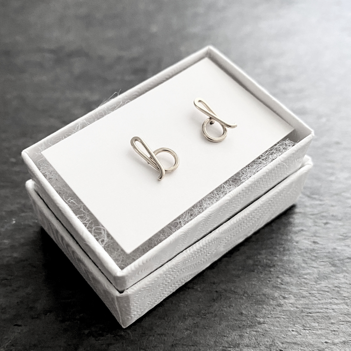 Initial Earrings. Small Sterling Silver Lowercase letter stud alphabet post earrings. Dainty Script Initial Stud Earrings. Girl Gift